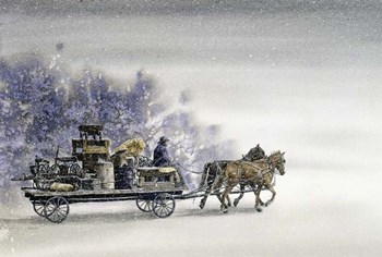 Against the Wind by John Morrow art print