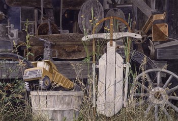 Country Sunday Mornings by John Morrow art print