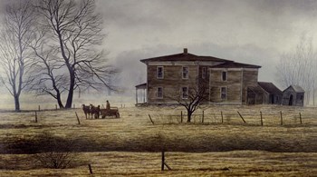 February  One by John Morrow art print