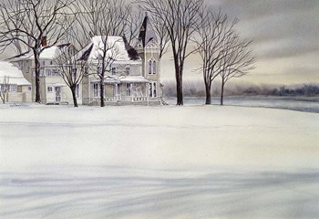 Iron House by John Morrow art print