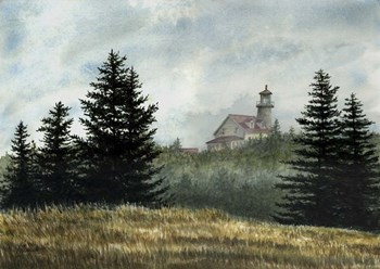 Island Light by John Morrow art print