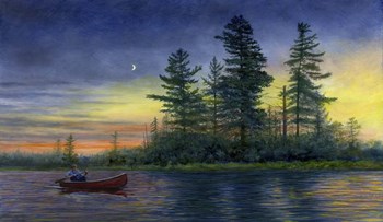 Moon Shadow by John Morrow art print