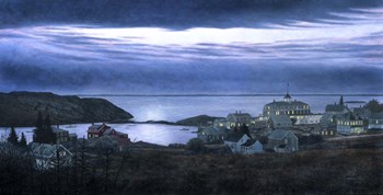 Upon This Rock by John Morrow art print