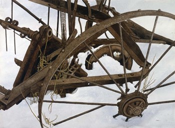 Winter Harvest by John Morrow art print