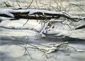 Winter Walk by John Morrow art print