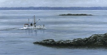Mainland Bound by John Morrow art print