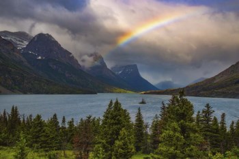 Glacier Rainbow by Darren White Photography art print