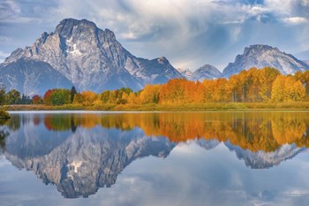 Oxbows Autumn by Darren White Photography art print