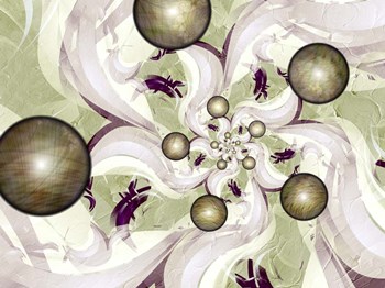 Morning Glory by Fractalicious art print