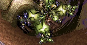 Burgeoning Forth by Fractalicious art print