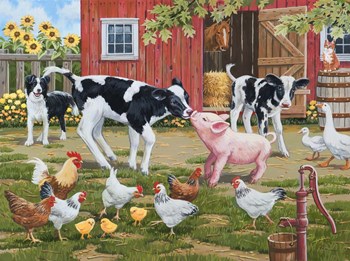 Meeting New Friends by William Vanderdasson art print