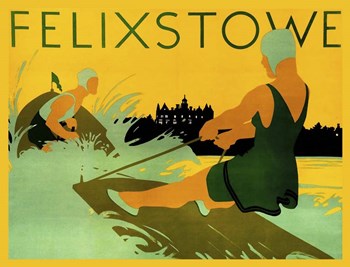 Felixstowe by Vintage Lavoie art print