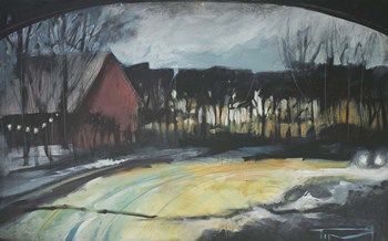 Axdahls Farm Market by Tim Nyberg art print