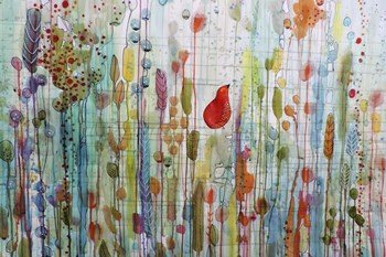 Une Ame Dans Le Jardin by Sylvie Demers art print