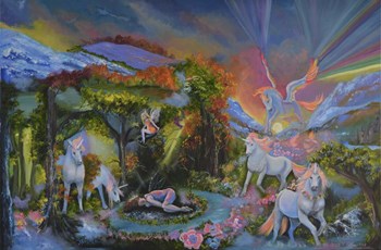 The Perfect Sleep by Sue Clyne art print