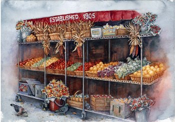Boston Market by Sher Sester art print