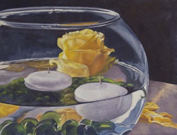 Yellow Rose by Rusty Frentner art print