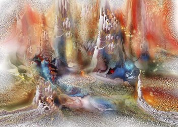 Lost Towntif by RUNA art print