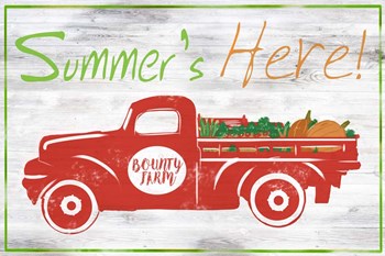 Summer by ALI Chris art print