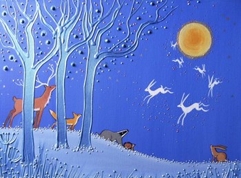 Edge Of The Forest by Angie Livingstone art print