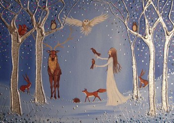 Heart Of The Forest by Angie Livingstone art print