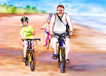 Fun Day by Ata Alishahi art print