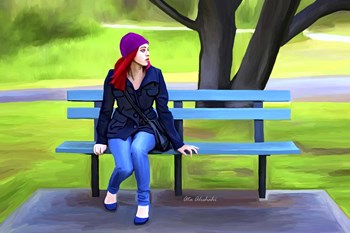 Waiting by Ata Alishahi art print