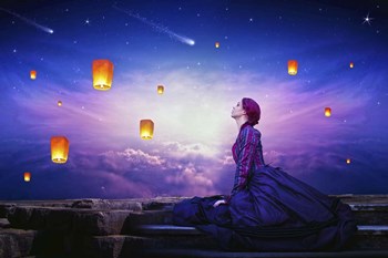 Lights Away by Ata Alishahi art print