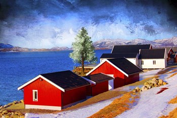 Winter by Ata Alishahi art print