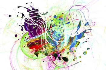 Explosion 2 by Ata Alishahi art print