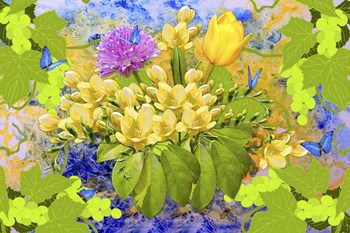 Flower Design 30 by Ata Alishahi art print