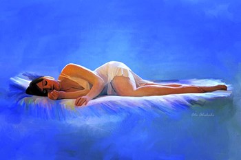 In Bed by Ata Alishahi art print