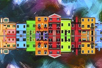 Town C21 by Ata Alishahi art print