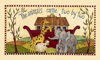 Two by Two by Barbara Mock art print