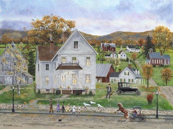 Ghostly Arrival by Bob Fair art print