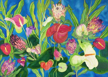 Heavenly Love by Carissa Luminess art print