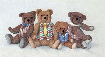 The Guys by Carol J Rupp art print