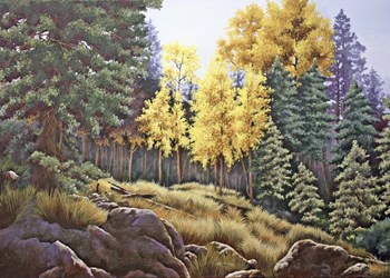 Bursting with Color by Carol J Rupp art print