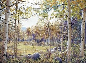 Valley of the Utes Autumn by Carol J Rupp art print