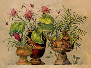 A Taste of the Tropics by Barbara Mock art print