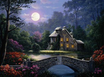 Peaceful Retreat by Anthony Casay art print