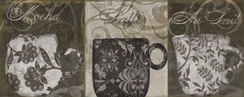 Coffee Flavors I by Color Bakery art print