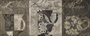 Coffee Flavors II by Color Bakery art print