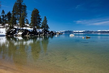 Scenic View of Lake Tahoe, California by Panoramic Images art print
