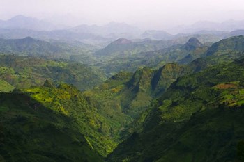 Landscape in Simien Mountain, Ethiopia by Keren Su / Danita Delimont art print