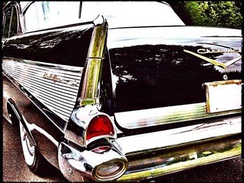 Chevy Tail Fin by Graffitee Studios art print