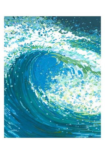 Watch the Wave by Margaret Juul art print