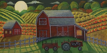 Night before Harvest by Cheryl Bartley art print
