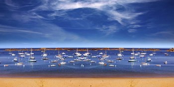 Boats Galore by Ata Alishahi art print