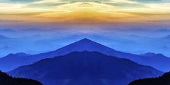 Mountain High by Ata Alishahi art print